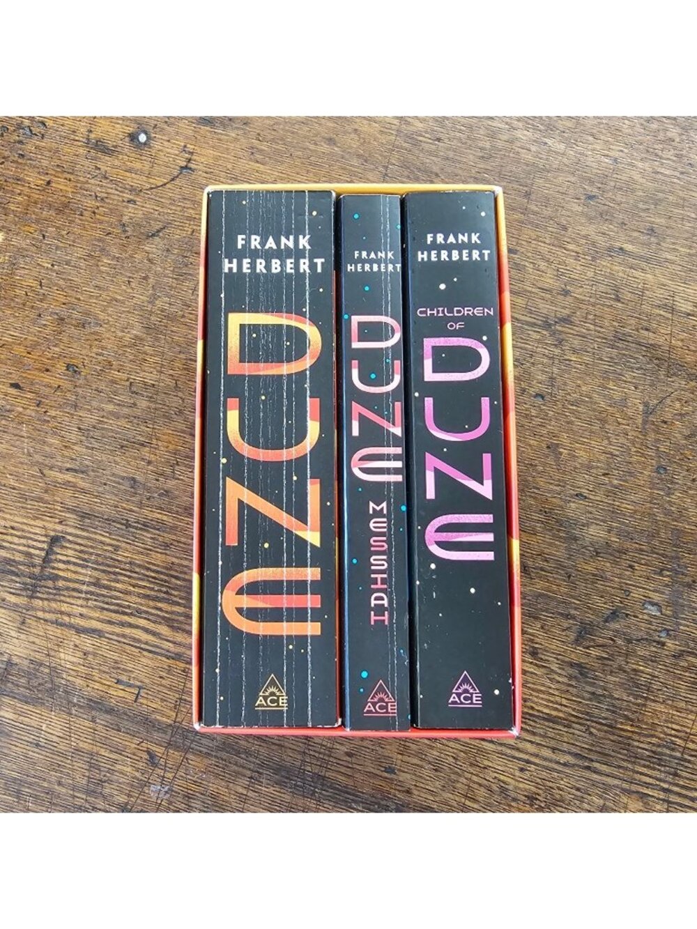 Frank Herbert Dune Book Box Set Dune Messiah Children of Dune Sci-Fi Book Gift